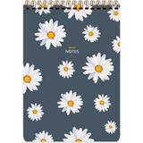 Mikasso Keskin Color 17X24 72 Yp Kareli Spr Bloknot Çiçek 145463-99-6-LI-PKT Küp Not Kağıdı - Çok Renkli