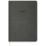 Mikasso Keskin Color Termo Deri Günlük Ajanda Gri 14X20CM 2025 600019-99 Karton Düz Çizgili Orta Boy Gri Not - Çok Renkli