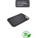 Mikasso Kesme Matı Tahtası Flexy Bükülebilir Esnek Mat Plastik Gri