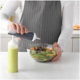 Mikasso Ketçap-Mayonez 2li Sos Şişeleri ,beyaz 2li Şişe Şeffaf 330 ml 2 Adet Beyaz Çok Renkli Plastik