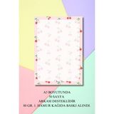 Mikasso Kiraz Notepad A5 - Memopad, Bloknot, Defter, Not Kağıdı,okul Defteri Yumuşak Düz Renkli 50 Yaprak Or - Çok Renkli