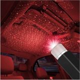 Mikasso Kırmızı Ayak Altı Tavan LED Araç Içi Aydınlatma Oto Araba Iç Disko Ayarlanır USB Lamba Işık - Çok Renkli