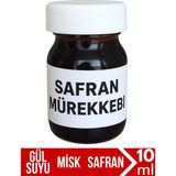 Mikasso Kırmızı Safran Mürekkebi Zaferan Zafran Geleneksel Yöntem 10 ml Çini Mürekkebi - Çok Renkli