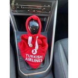 Mikasso Kırmızı Turkish Airlines Vites Poları Kapşonlu Sweatshirt - Çok Renkli