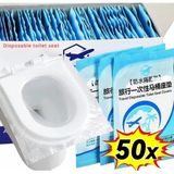 Mikasso Klozet Kapağı Örtüsü 50 Li Plastik
