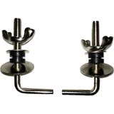 Mikasso Klozet Kapak Vidası / Montaj Vidası / Alttan Sıkmalı /metal