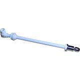 Mikasso Klozet Krom Uçlu Taharat Çubuğu Taharet Borusu 17 cm