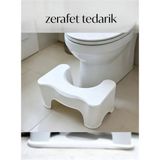 Mikasso Klozet Taburesi Klozet Basamağı Beyaz Plastik - Çok Renkli
