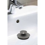 Mikasso Koku Önleyici Su Tıkayıcı Beyaz Lavabo Küvet Tıkacı - Gri Gri Kz
