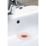Mikasso Koku Önleyici Su Tıkayıcı Beyaz Lavabo Küvet Tıkacı - Pembe Pembe Kz