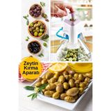 Mikasso Kolay Zeytin Dilme Çizme Aparatı Pratik Kolay Zeytin Çizici Alet Sert Plastik