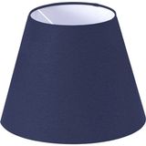 Mikasso Konik Lambader Başlığı Lacivert Kumaş Çap 35 cm LB812 Kumaş Lacivert - Çok Renkli