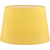 Mikasso Konik Lambader Şapkası Abajur Başlığı Çap 35CM Kumaş L318 Kumaş Sarı - Çok Renkli
