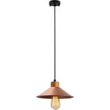 Mikasso Konik Retro Tekli Sarkıt Avize Kahverengi, Modern Dekoratif Metal Sıvama Tavan Lambası Konıksıvama-0 - Çok Renkli