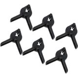 Mikasso Kopya - 6 Adet Fon Mandalı Clamp Mengene Kıskaç (4.5 Inç-11.5 Cm)