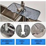 Mikasso Kopya - Su Tutucu Musluk Matı Mutfak ve Banyo Için Koruyucu Musluk ve Lavabo Matı Musluk Tezgah Üstü