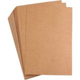 Mikasso Kraft Oto Paspas Kağıdı 500 Adet Baskısız 35X50 cm 1.kalite - Çok Renkli