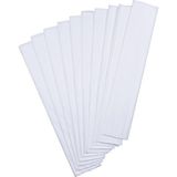 Mikasso Krapon Kağıdı 50*70 cm 1 Adet Beyaz Karton Düz Çizgisiz Turuncu Not Defteri A4 - Çok Renkli