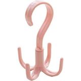 Mikasso Kravat,fular,anahtar, Eşarp, Kemer Askıları Gardırop Depolama Askıları Plastik Pembe Tr
