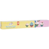 Mikasso Krema Torbası Mini 10’lu – 40 cm x 24 cm | Tek Kullanımlık Dayanıklı Pasta Sıkma Torbası Plastik