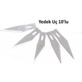 Mikasso Kretuar Bıçağı Yedek 10 Lu Paket