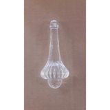 Mikasso Kristal Avize Taşı Büyük Damla (Boyu 9 Cm,eni 3,5 Cm) Cam 1 E27 Turuncu - Çok Renkli
