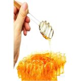 Mikasso Kristal Bal & Reçel Kaşığı Daldız Bal Kaşığı Kahvaltı Sunum Kaşığı Kahvaltılık Servis Kaşığı 3 Adet
