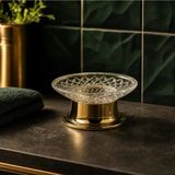 Mikasso Kristal Katı Sabunluk Cam Sarı - Çok Renkli