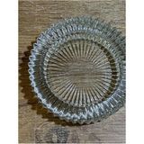 Mikasso Kristal Lüx x 1 Adet Cam Küllük 14CM.HI062 Cam Siyah Yuvarlak