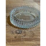 Mikasso Kristal Lüx x 1 Adet Cam Küllük 14CM.MO053 Cam Mavi Yuvarlak