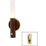 Mikasso Krm Nisaluce EAMP-098/1 Sensörlü=1--3mt Type-C Şarjlı Günışığı LED Dolunay LED Aplik Lamba 1W (5047) - Çok Renkli