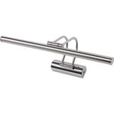 Mikasso Krom Kasa LED Flüt Aplik | 6W | 3200K Gün Işığı | 35CM | Duvar Tipi Ayna/tablo/resim/banyo Üstü Dekoratif Işık | IP20 Iç Mekan Kullanım - Çok Renkli