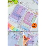 Mikasso Kromi Sevimli Ayraç ve Yapışkanlı Not Kağıdı Postit Yapışkanlı Not Kağıdı - Çok Renkli