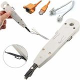 Mikasso Krone Bıçağı Krone Reglet Pensesi Kep Kep RJ45 Telekom Telefon Tel Kablo Punch Ağ Araç Kiti - Çok Renkli