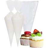Mikasso Kullan At Krema Sıkma Torbası Seti - 50 Adet ( 1 Paket ) Plastik