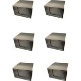 Mikasso Küp Blok 8x8 cm 6 Adet Küp Not Kağıdı - Çok Renkli