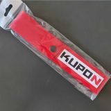 Mikasso Kupon Çeki Ipi Tampon Süsü Kırmızı Tampon Dili Tr Plaka Stikır - Çok Renkli