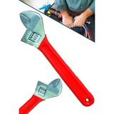 Mikasso Kurbağacik Anahtar Ayarlanabilir Ingiliz Anahtarı 10" 250MM Kurbağacık Anahtar Kırmızı 1410