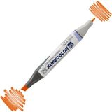 Mikasso Kurecolor Twin S Grafik Çizim Kalemi 407 Orange Standart - Çok Renkli