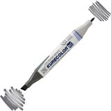 Mikasso Kurecolor Twin S Grafik Çizim Marker Kalemi C.09 Cool Gray 9 Çok Renkli
