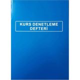 Mikasso Kurs Denetleme Defteri Karton Kapak Karton Düz Kareli Büyük Boy Beyaz Okul Defterleri A4 Okul Defter - Çok Renkli