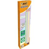 Mikasso Kurşun Kalem Evolutıon Pastel 12 Li 518307 Yeşil - Çok Renkli