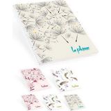 Mikasso La Plume 17X22 100 Yaprak Kareli Pp Kapak Spiralli Defter (322052-99) Sert Spiralli Renkli 100 Yapra - Çok Renkli