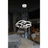Mikasso Ld 031 Küçük Model Krom 3 Renkli Koridor ve Mutfak Için Ideal Alüminyum Avize, 40X40 Alüminyum 1 E27 - Çok Renkli
