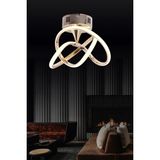Mikasso Ld 064 Model Gold 3 Renkli Koridor ve Mutfak Için Ideal Plafonyer Alüminyum Avize, 30X70 Alüminyum 1 - Çok Renkli