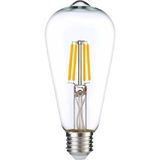Mikasso LED Ampul 6W 2700K E27 ST64 ( Gün Işığı ) Pembe