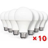 Mikasso LED Ampul Beyaz Renk 9 Watt Tasarruflu 10 Lu Paket Beyaz