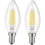 Mikasso LED Classic Ampul 40W E14 440 Lumen 2'li Ekopaket - Çok Renkli