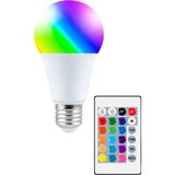 Mikasso LED Uzaktan Kumandalı Renk Değiştiren Ampul Rgb 10 W Beyaz Lamba ve Renkli Ampul Ampul - Çok Renkli