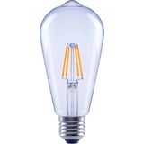 Mikasso LED Vintage Gold Edison 6.5W 2700K 806LM E27 Duy Flamanlı Sarı Işık Ampul